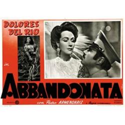 MOVIE POSTER - LOT OF 15 PHOTOS FOR THE MOVIE ABBANDONATA…