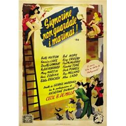 MOVIE POSTER MUSICAL - SIGNORINE NON GUARDATE I MARINAI…