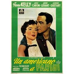 MOVIE POSTER MUSICAL - UN AMERICANO A PARIGI…