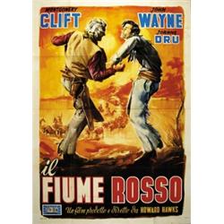 MOVIE POSTER WESTERN - IL FIUME ROSSO…
