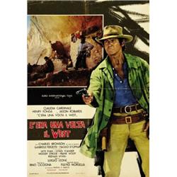MOVIE POSTER WESTERN - C'ERA UNA VOLTA IL WEST…