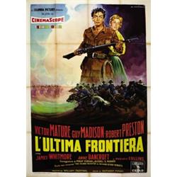 MOVIE POSTER WESTERN - L'ULTIMA FRONTIERA…