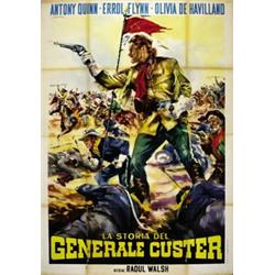 MOVIE POSTER WESTERN - LA STORIA DEL GENERALE CUSTER…