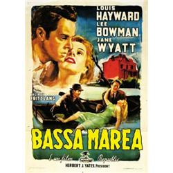 MOVIE POSTER NOIR - BASSA MAREA…