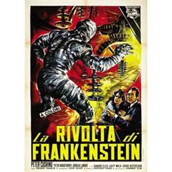 MOVIE POSTER SCIENCE FICTION AND HORROR - LA RIVOLTA DI FRANKENSTEIN…