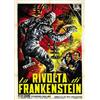 Image 1 : MOVIE POSTER SCIENCE FICTION AND HORROR - LA RIVOLTA DI FRANKENSTEIN…
