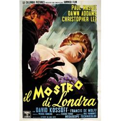 MOVIE POSTER SCIENCE FICTION AND HORROR - IL MOSTRO DI LONDRA…