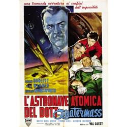 MOVIE POSTER SCIENCE FICTION AND HORROR - L'ASTRONAVE ATOMICA DEL DOTT.QUATERMASS…