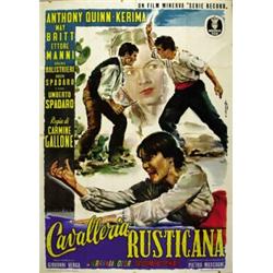 MOVIE POSTERS - CAVALLERIA RUSTICANA…