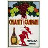 Image 1 : ADVERTISING POSTER BEVERAGE - CHIANTI CAMPANI…