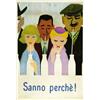 Image 1 : ADVERTISING POSTER BEVERAGE - SANNO PERCHE'…