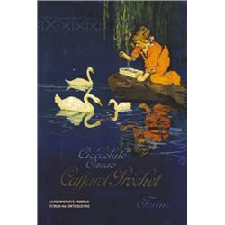 ADVERTISING POSTER CHOCOLATE - CAFFAREL PROCHET TORINO…
