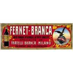 ADVERTISING POSTER BEVERAGE - FERNET-BRANCA…