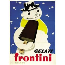 ADVERTISING POSTER FOOD - GELATI FRONTINI…