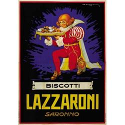 ADVERTISING POSTER FOOD - LAZZARONI…