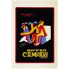 Image 1 : ADVERTISING POSTER BEVERAGE - BITTER CAMPARI…