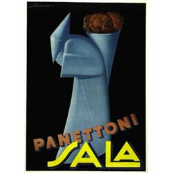 ADVERTISING POSTER FOOD - PANETTONI SALA…