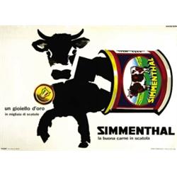 ADVERTISING POSTER FOOD - SIMMENTHAL…