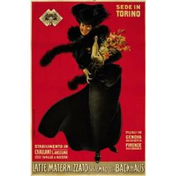 ADVERTISING POSTER BEVERAGE - LATTE MATERNIZZATO SISTEMA DOTT. BACKAUS…