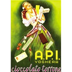 ADVERTISING POSTER FOOD - A.P.I. VOGHERA…