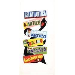 ADVERTISING POSTER FOOD - GELATI ARTICA…