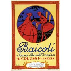 ADVERTISING POSTER FOOD - BAICOLI A.COLUSSI…