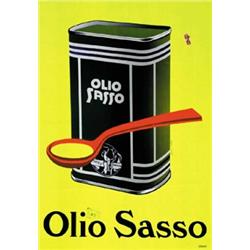ADVERTISING POSTER FOOD - OLIO SASSO…