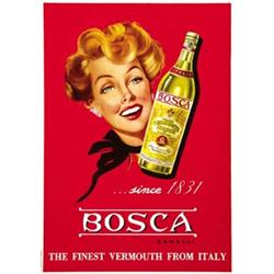 ADVERTISING POSTER BEVERAGE - BOSCA…