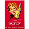 Image 1 : ADVERTISING POSTER BEVERAGE - BOSCA…
