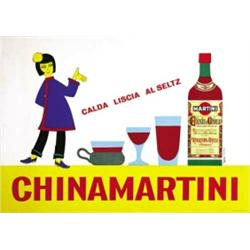 ADVERTISING POSTER BEVERAGE - CHINA MARTINI…