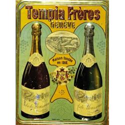 ADVERTISING POSTER BEVERAGE - TEMPIA FRERES…