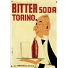 Image 1 : ADVERTISING POSTER BEVERAGE - BITTER SODA TORINO…