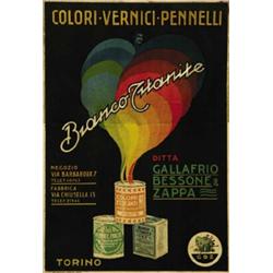 ADVERTISING POSTER - BIANCO TITANITE…