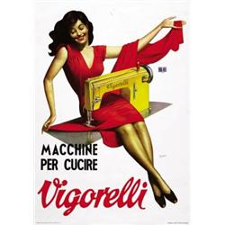 ADVERTISING POSTER - VIGORELLI…
