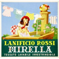 ADVERTISING POSTER - LOTTO DI 3 CARTONI  PER IL LANIFICIO ROSSI…