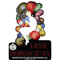 ADVERTISING POSTER - LANE BORGOSESIA…