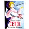 Image 1 : ADVERTISING POSTER - DENTIFRICIO CETOL…