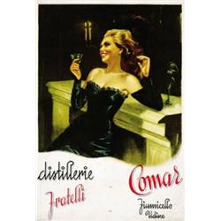 ADVERTISING POSTER - N. 6 CARTONCINI PUBBLICITARI DI PRODOTTI VARI…