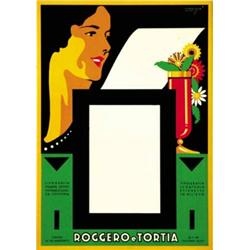 ADVERTISING POSTER - 3 CARTONCINI PUBBLICITARI FIRMATI MARIO BORRIONE…