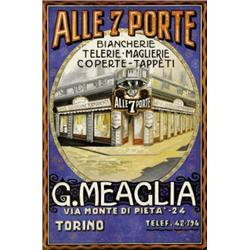ADVERTISING POSTER - ALLE 7 PORTE…