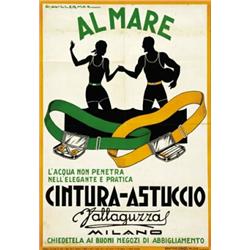 ADVERTISING POSTER - CINTURA ASTUCCIO VALLAGUZZA…