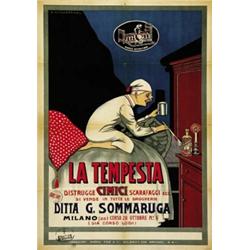 ADVERTISING POSTER - LA TEMPESTA SOMMARUGA…