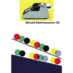 ADVERTISING POSTER - OLIVETTI ELETTROSUMMA 22…