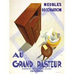 ADVERTISING POSTER - AU GRAND PASTEUR…