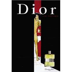 ADVERTISING POSTER - DIOR EAU SAUVAGE…