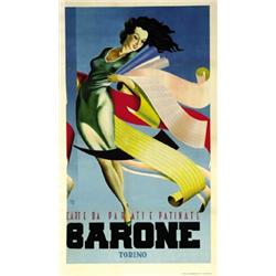 ADVERTISING POSTER - BARONE, TORINO…