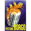 Image 1 : ADVERTISING POSTER - PISTONE BORGO…