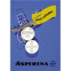 ADVERTISING POSTER - ASPIRINA…