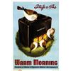 Image 1 : ADVERTISING POSTER - STUFE A GAS WARM MORNING…