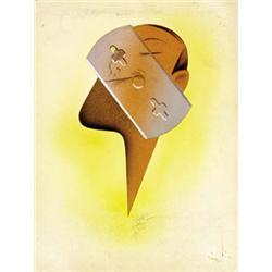 ADVERTISING POSTER - PUBBLICITA' PER UNA LAMETTA DA BARBA…